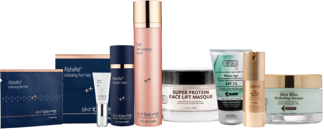 a skincare set of luxury products
